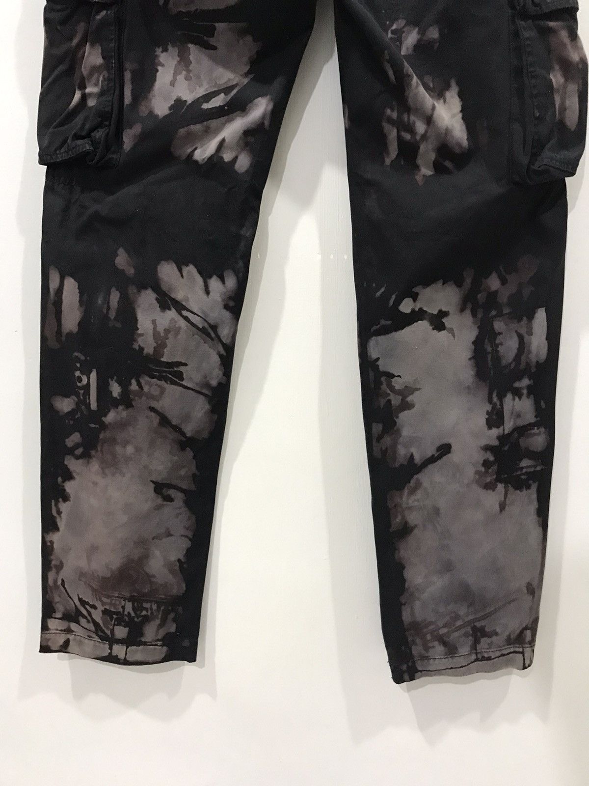 Japanese Brand × Seditionaries XCOMBOX Rare Sick Dope Japan Smoky Acid Wash Cargo Pant Size US 34 / EU 50 - 15 Thumbnail
