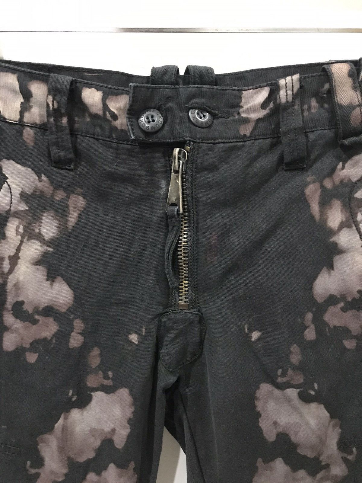 Japanese Brand × Seditionaries XCOMBOX Rare Sick Dope Japan Smoky Acid Wash Cargo Pant Size US 34 / EU 50 - 2 Thumbnail
