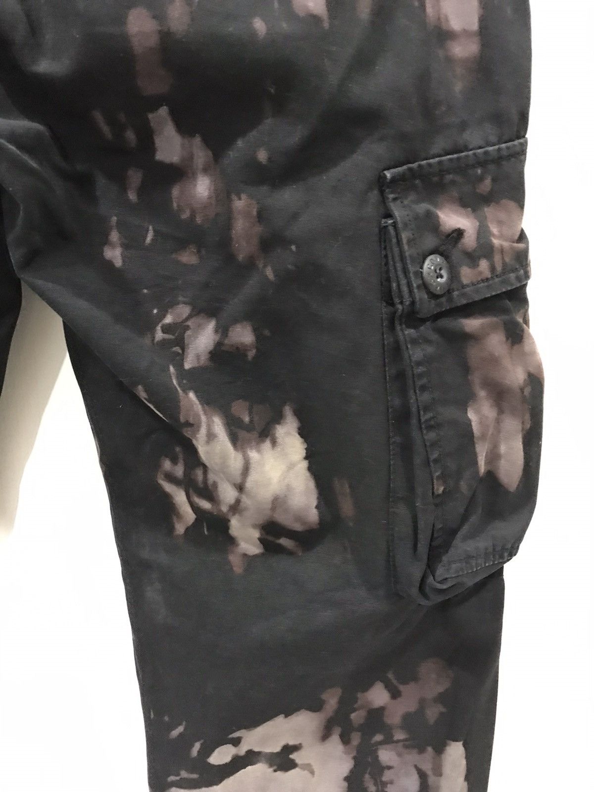 Japanese Brand × Seditionaries XCOMBOX Rare Sick Dope Japan Smoky Acid Wash Cargo Pant Size US 34 / EU 50 - 13 Thumbnail