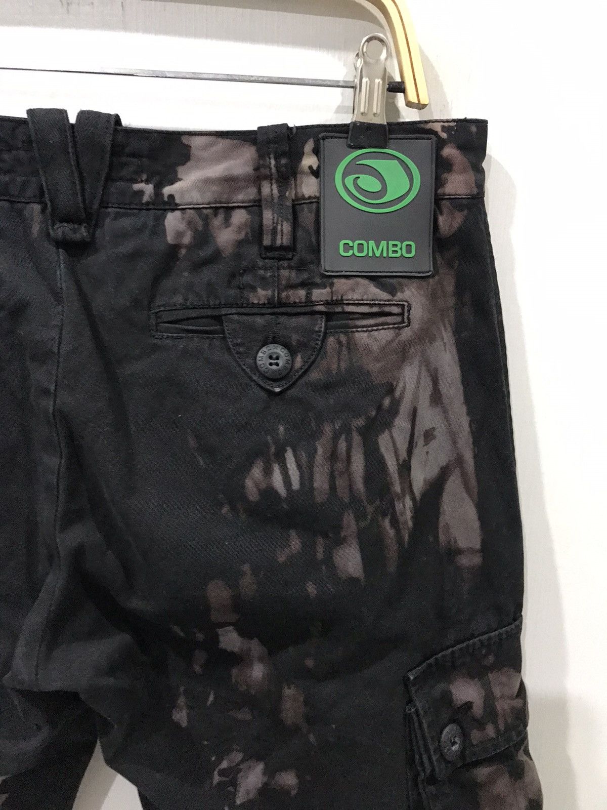 Japanese Brand × Seditionaries XCOMBOX Rare Sick Dope Japan Smoky Acid Wash Cargo Pant Size US 34 / EU 50 - 11 Thumbnail