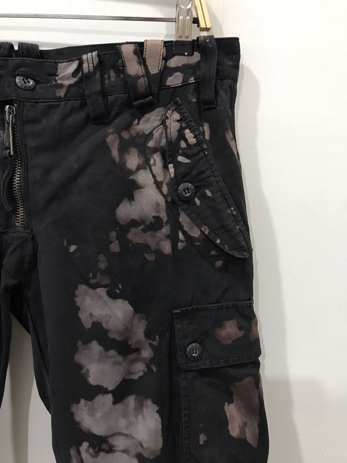 Japanese Brand × Seditionaries XCOMBOX Rare Sick Dope Japan Smoky Acid Wash Cargo Pant Size US 34 / EU 50 - 3 Thumbnail