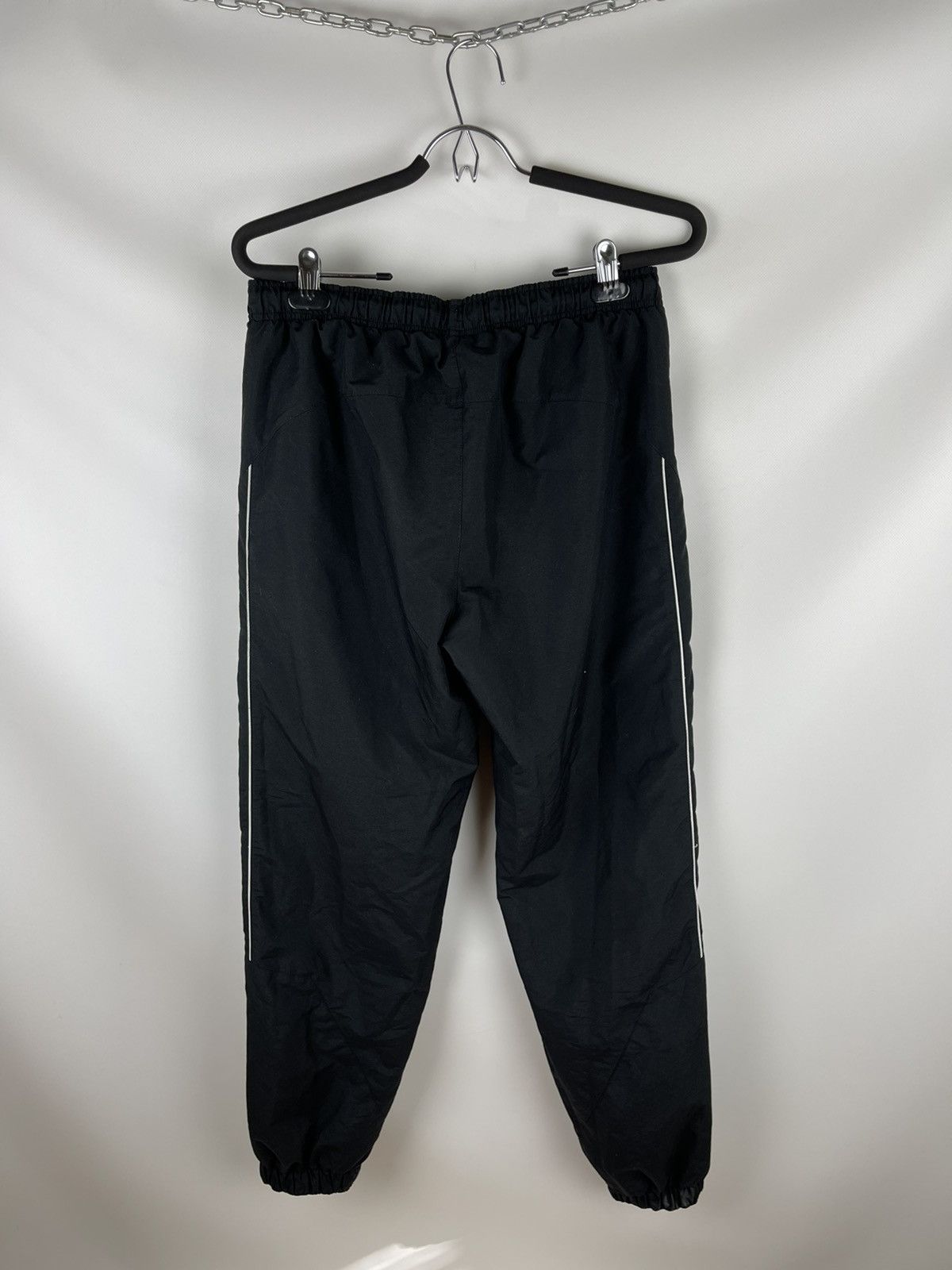 Nike Nike vintage y2k black swoosh embroidered logo track pants Size US 30 / EU 46 - 9 Thumbnail