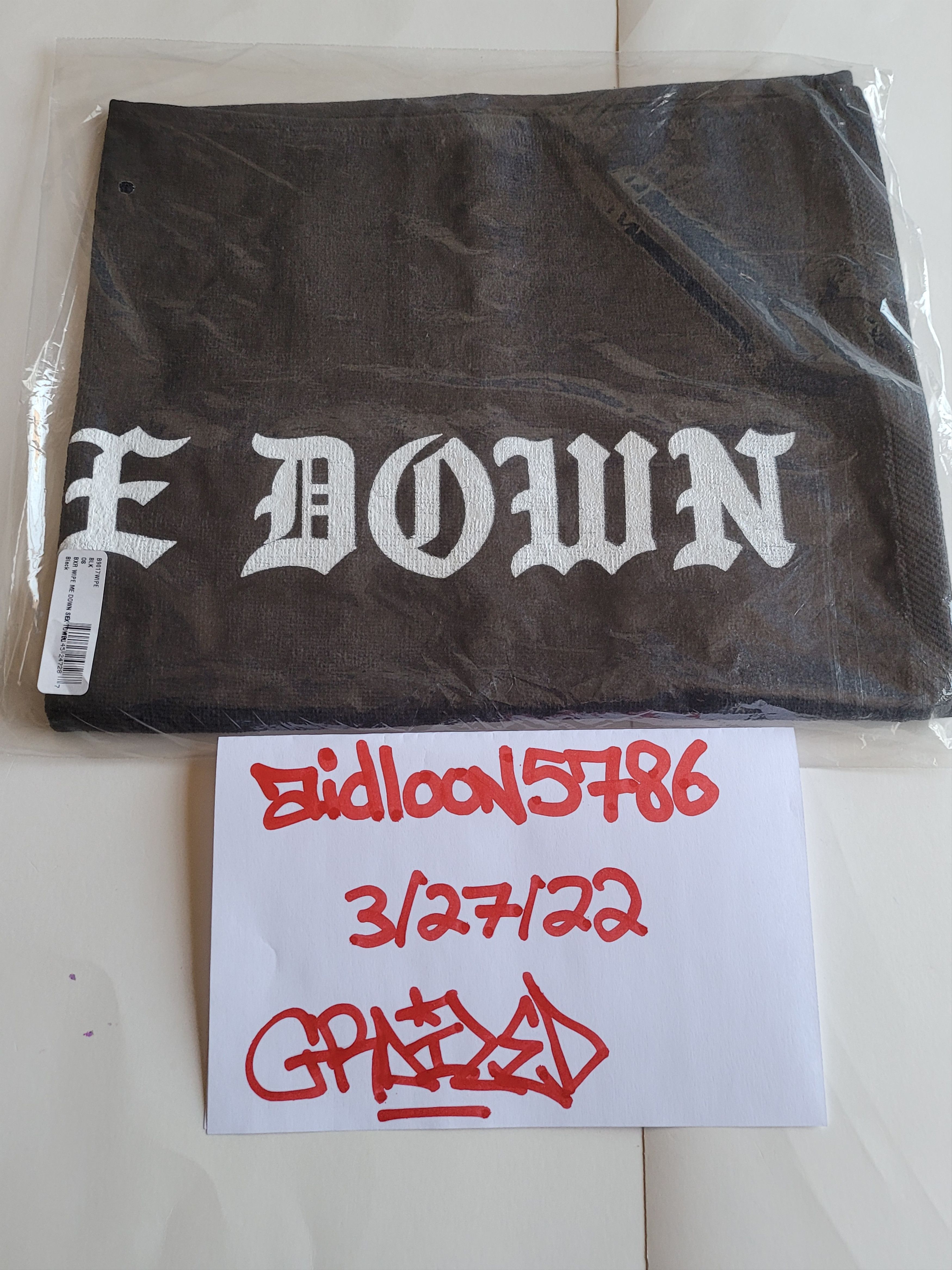 Born X Raised BORN X RAISED WIPE ME DOWN SEX TOWEL | Grailed