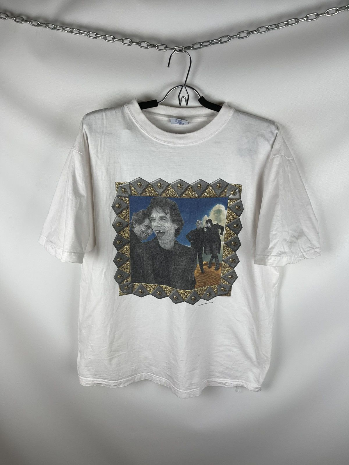 Band Tees × The Rolling Stones × Vintage The Rolling Stones 1997 1998 bridges to Babylon world tour Size US XL / EU 56 / 4 - 1 Thumbnail