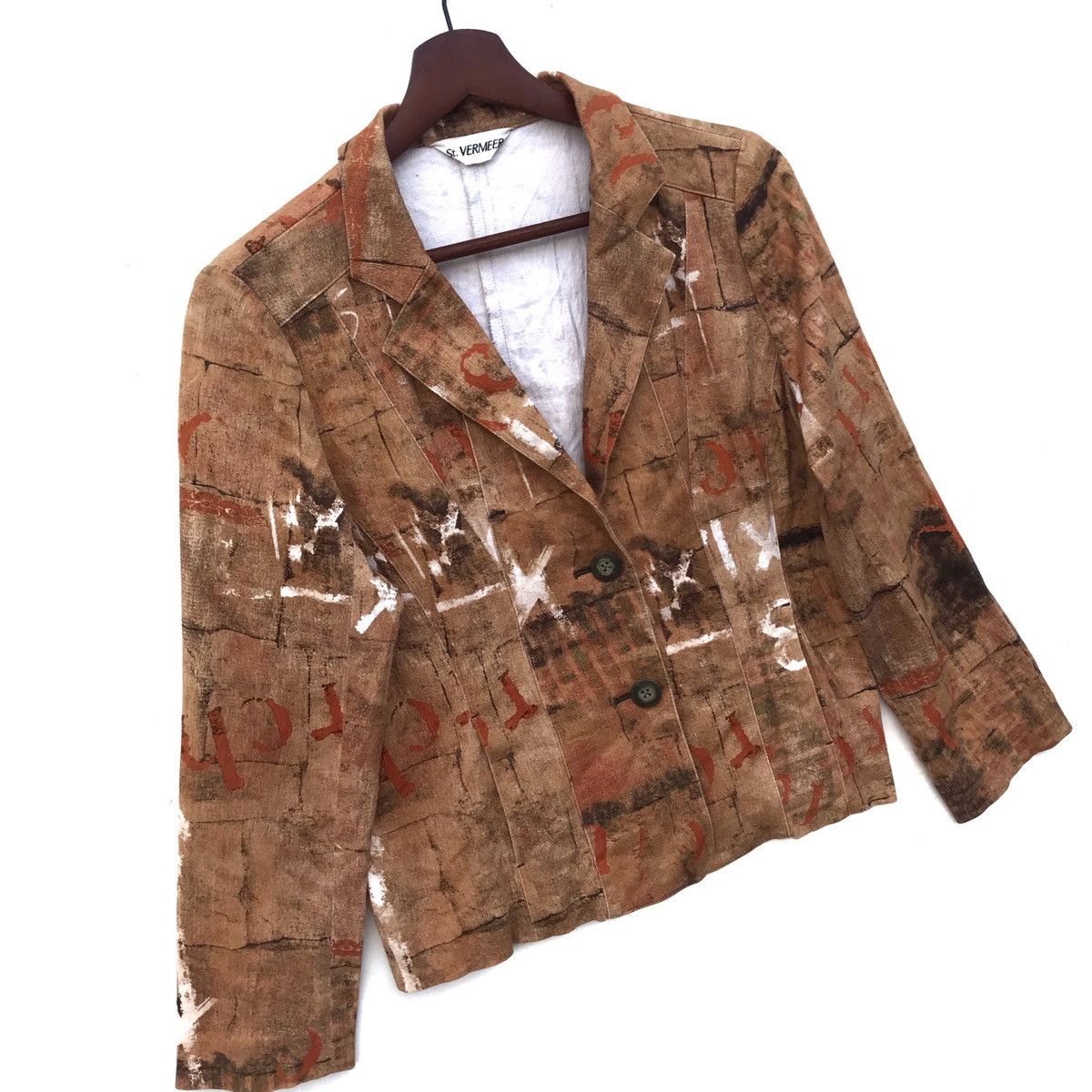 Other Vintage St.Vermeer Blazer Coat Size 36R - 2 Thumbnail
