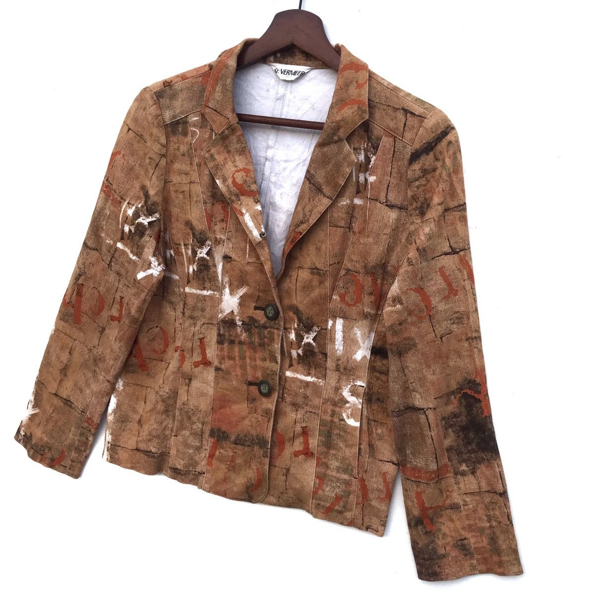 Other Vintage St.Vermeer Blazer Coat Size 36R - 3 Thumbnail