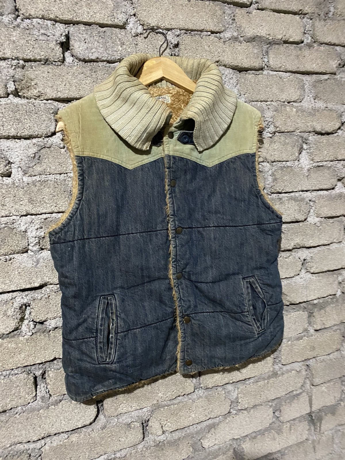 Eternal × Japanese Brand Vintage Eternal Japan Denim Sherpa Lined Kurashiki Factory Size US M / EU 48-50 / 2 - 4 Thumbnail