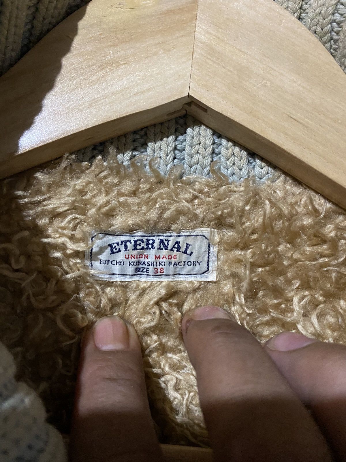 Eternal × Japanese Brand Vintage Eternal Japan Denim Sherpa Lined Kurashiki Factory Size US M / EU 48-50 / 2 - 7 Thumbnail