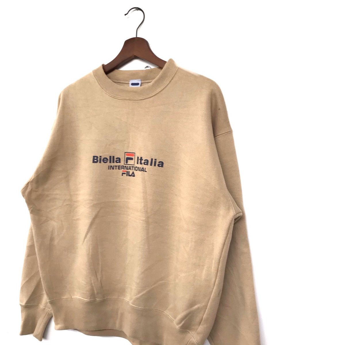 Fila Fila Biella Italia Crewneck Sweatshirt Size US M / EU 48-50 / 2 - 2 Thumbnail