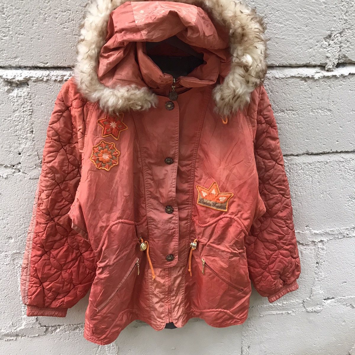 Other Vintage Donna Franca From Padova Italy Hoodie Jacket Size US M / EU 48-50 / 2 - 2 Thumbnail