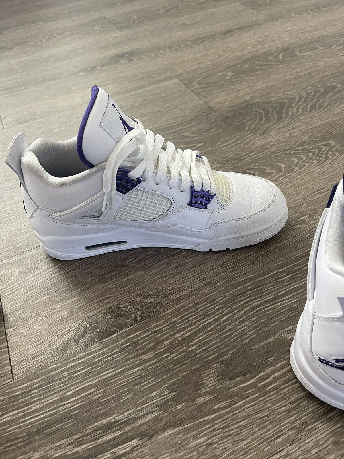 Jordan Brand Air Jordan 4 Retro Court Purple Size US 10 / EU 43 - 10 Thumbnail