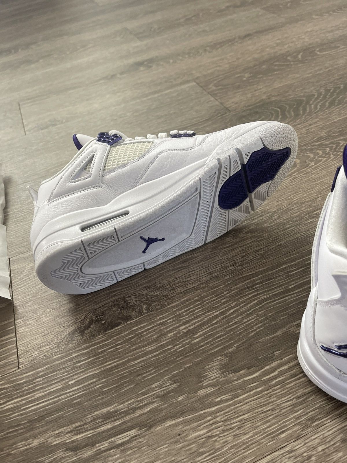 Jordan Brand Air Jordan 4 Retro Court Purple Size US 10 / EU 43 - 12 Thumbnail