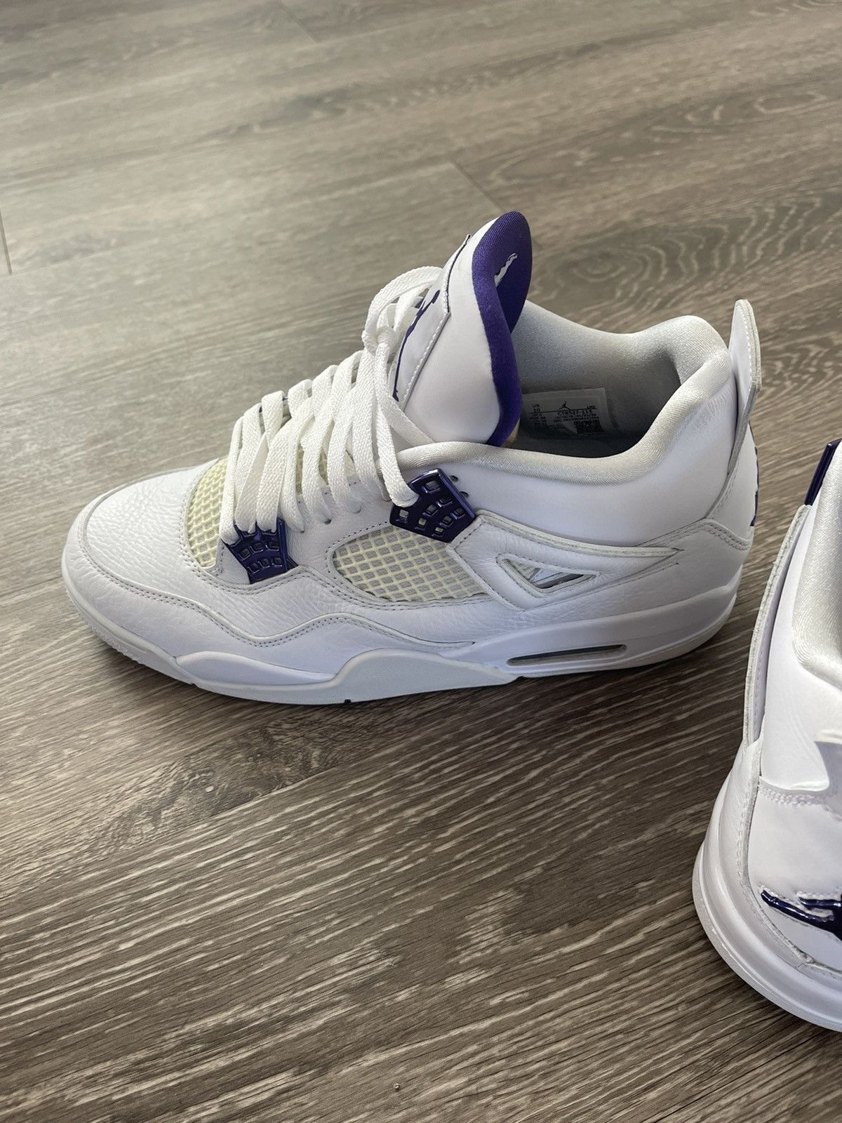 Jordan Brand Air Jordan 4 Retro Court Purple Size US 10 / EU 43 - 11 Thumbnail