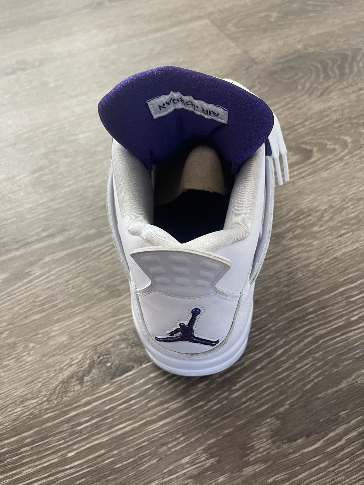 Jordan Brand Air Jordan 4 Retro Court Purple Size US 10 / EU 43 - 13 Thumbnail