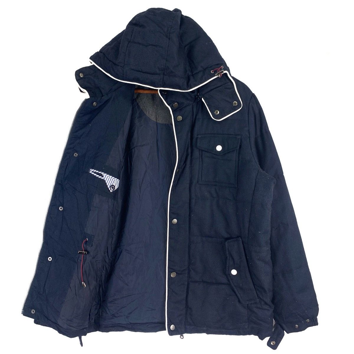 Japanese Brand D’Homme A Homme Luxury Hoodie Light Jacket Size US L / EU 52-54 / 3 - 4 Thumbnail