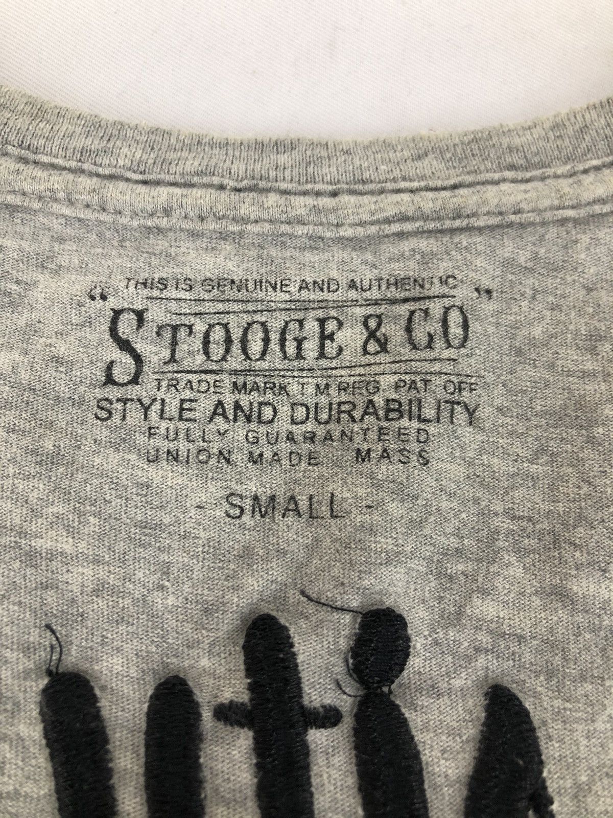 Japanese Brand Stooge &Co Necessity Know No Law Narrow Gate Embroidery Logo Size US S / EU 44-46 / 1 - 5 Thumbnail