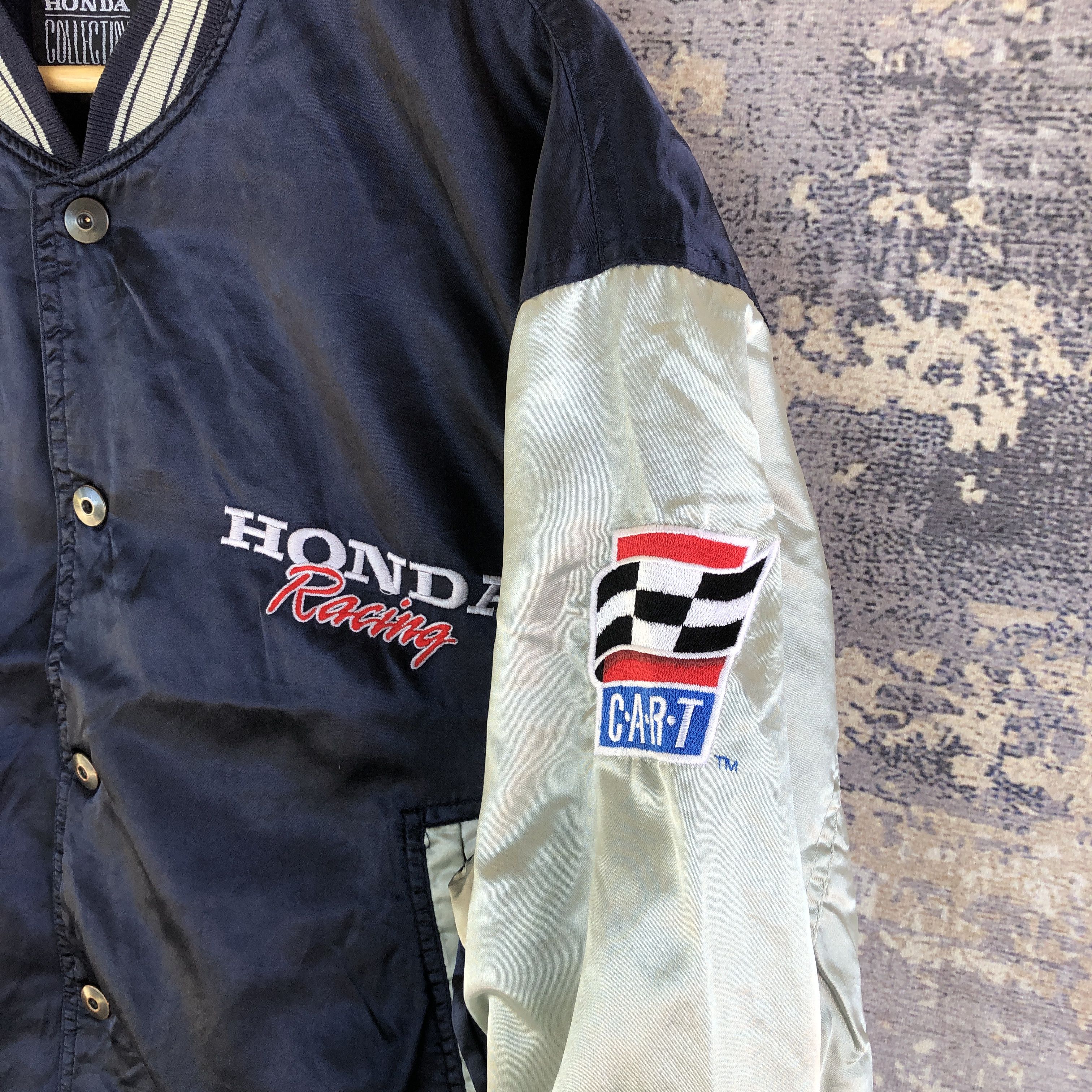 Honda Vintage Honda Racing Baseball Jackets Honda Jackets Size US M / EU 48-50 / 2 - 8 Thumbnail