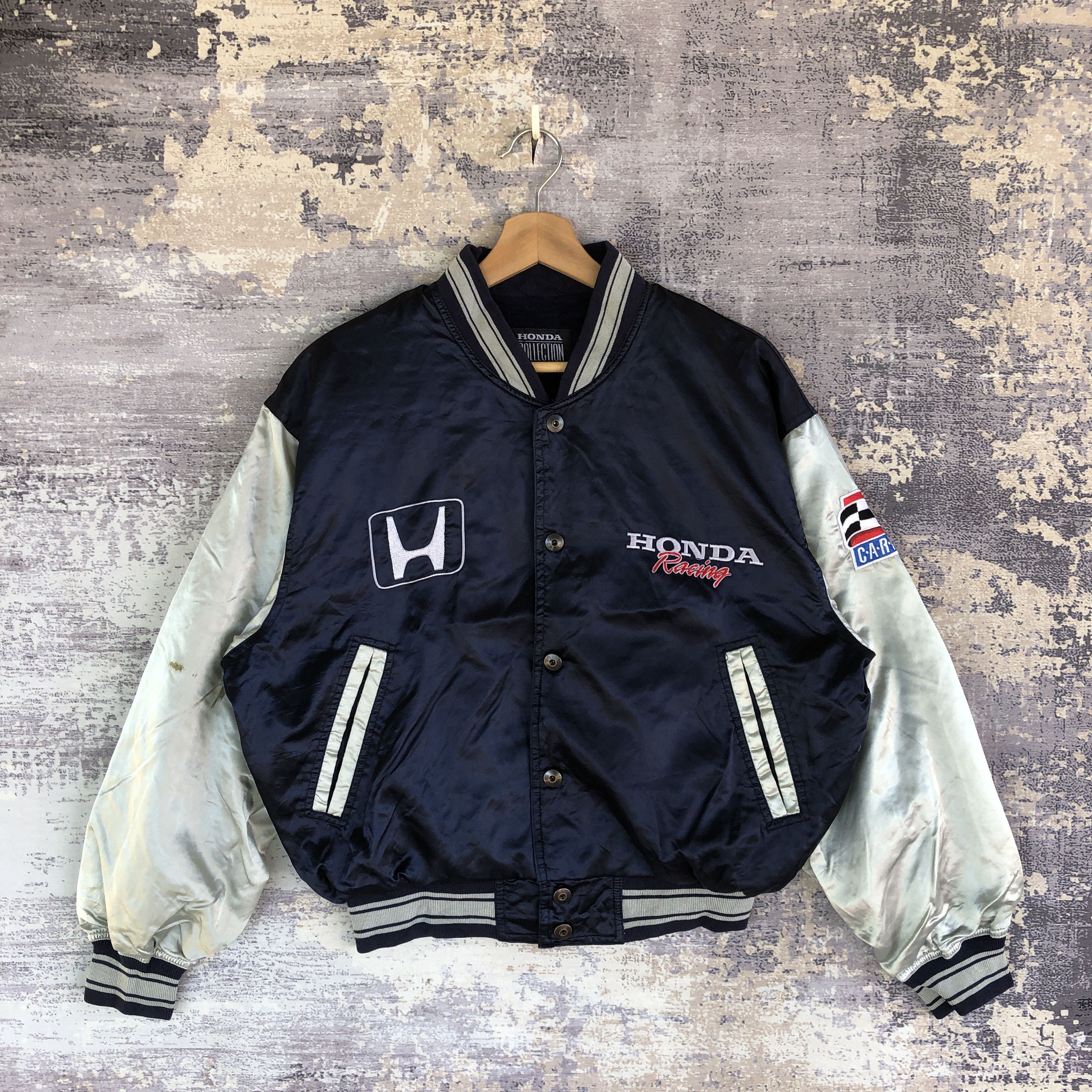 Honda Vintage Honda Racing Baseball Jackets Honda Jackets Size US M / EU 48-50 / 2 - 2 Thumbnail