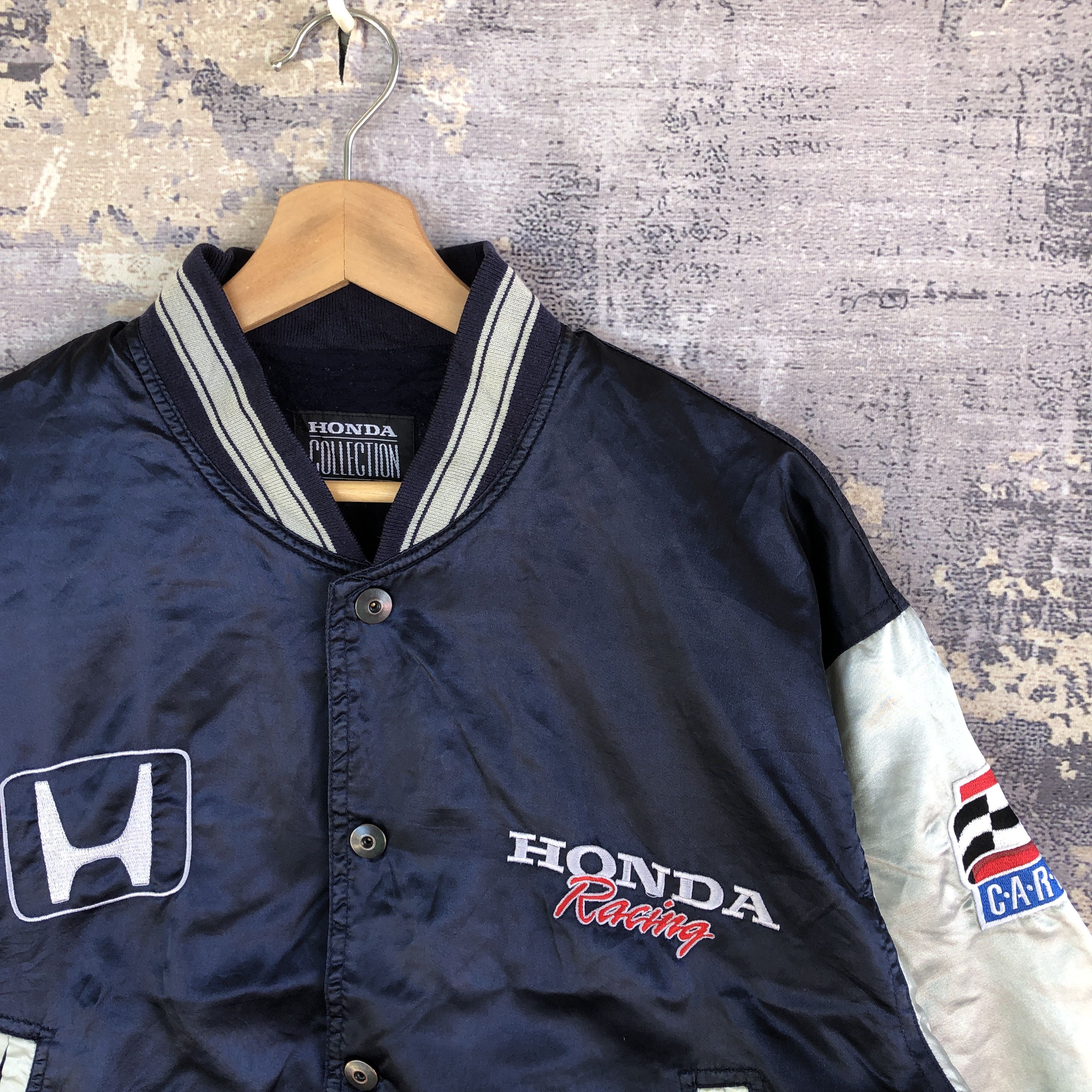 Honda Vintage Honda Racing Baseball Jackets Honda Jackets Size US M / EU 48-50 / 2 - 7 Thumbnail
