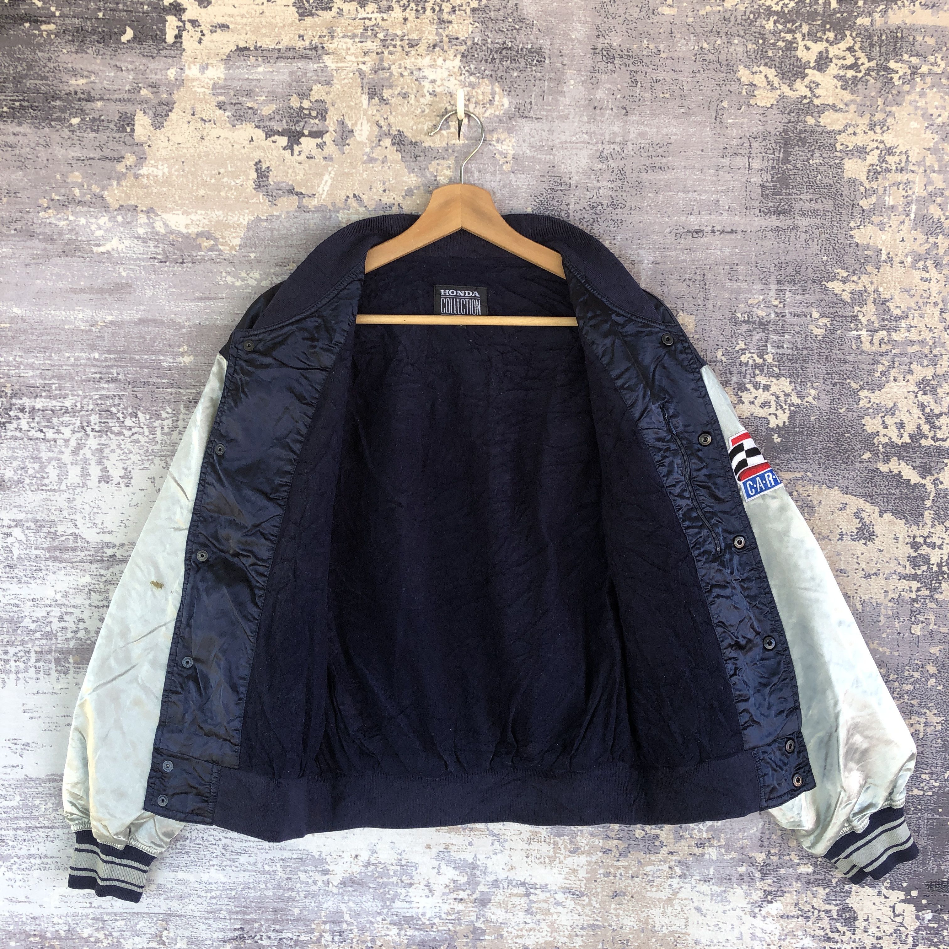 Honda Vintage Honda Racing Baseball Jackets Honda Jackets Size US M / EU 48-50 / 2 - 10 Thumbnail