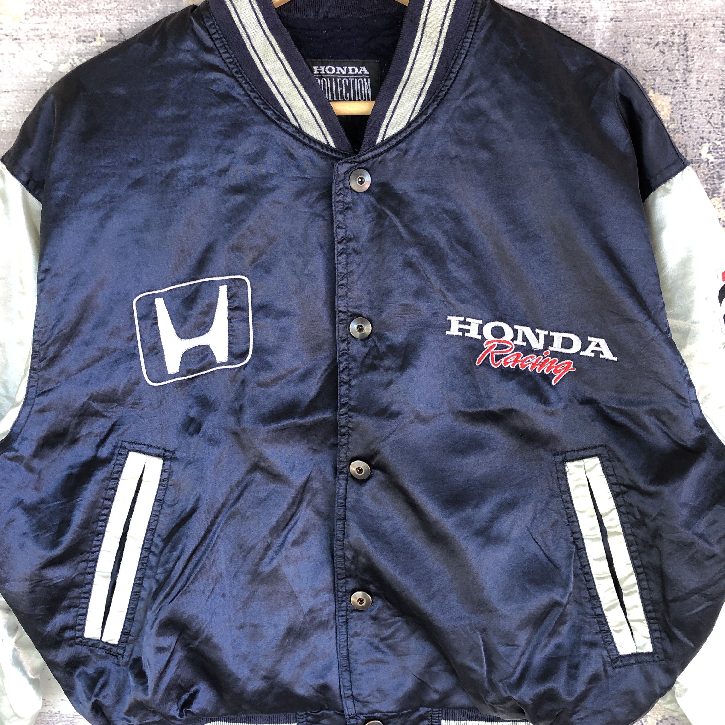 Honda Vintage Honda Racing Baseball Jackets Honda Jackets Size US M / EU 48-50 / 2 - 6 Thumbnail