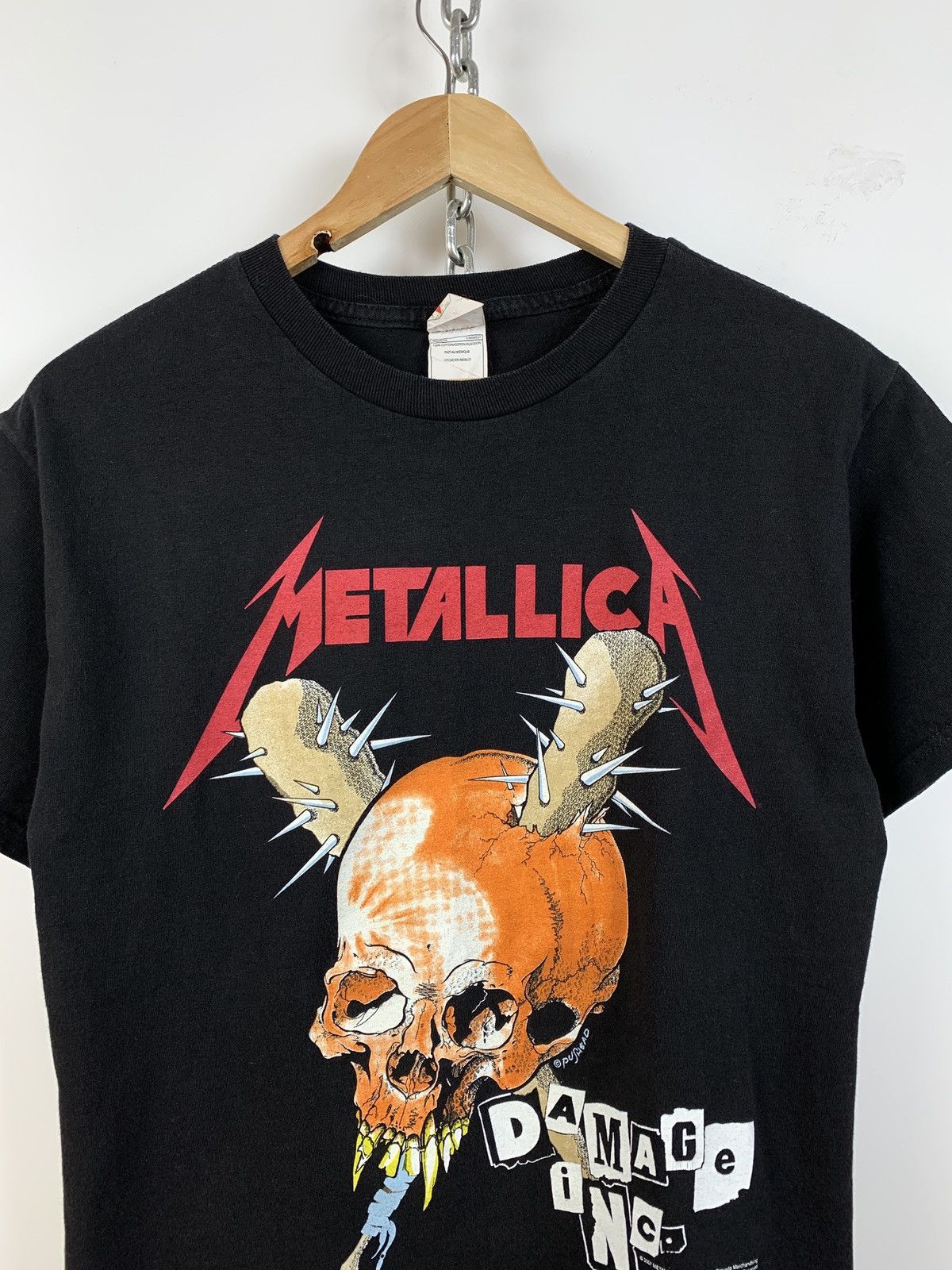 Band Tees 2007 Vintage Metallica Damage Inc Tour Band T-Shirt Size US S / EU 44-46 / 1 - 3 Thumbnail