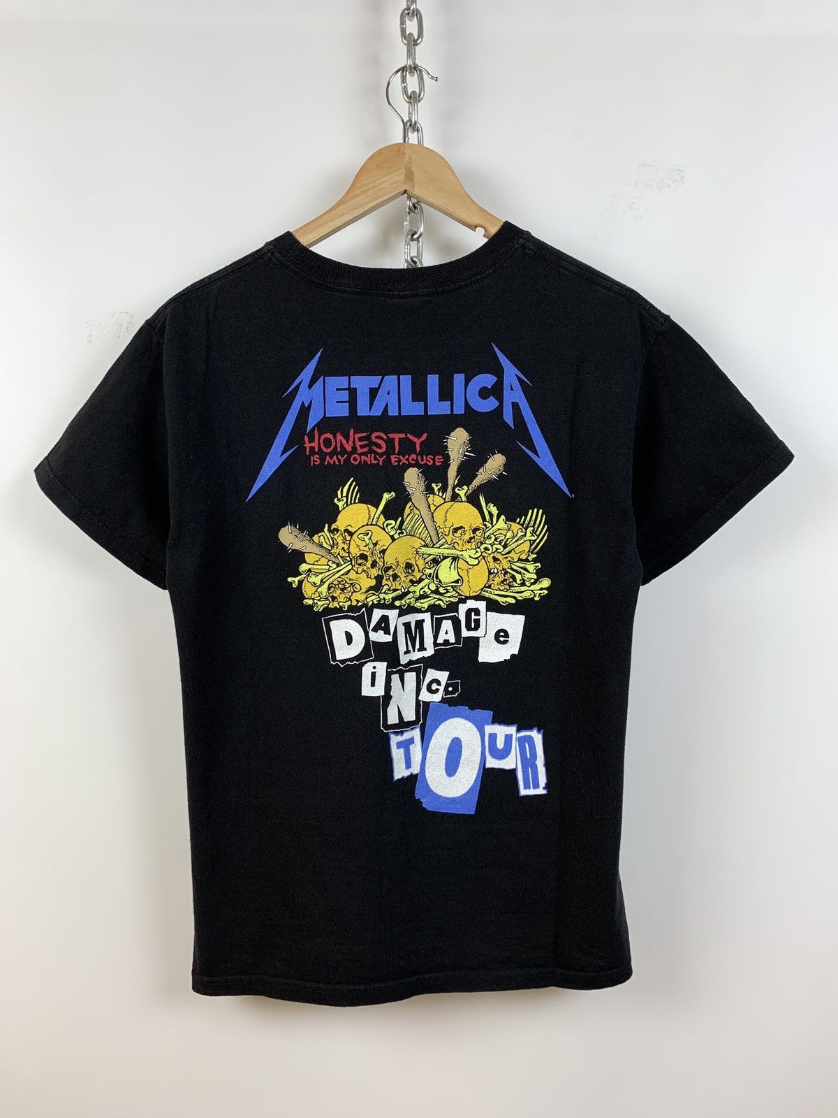 Band Tees 2007 Vintage Metallica Damage Inc Tour Band T-Shirt Size US S / EU 44-46 / 1 - 2 Thumbnail