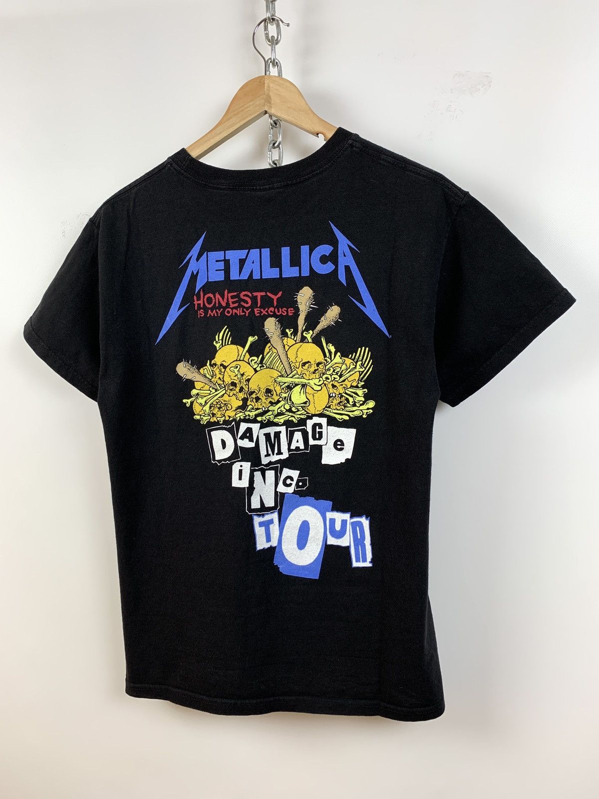 Band Tees 2007 Vintage Metallica Damage Inc Tour Band T-Shirt Size US S / EU 44-46 / 1 - 8 Thumbnail