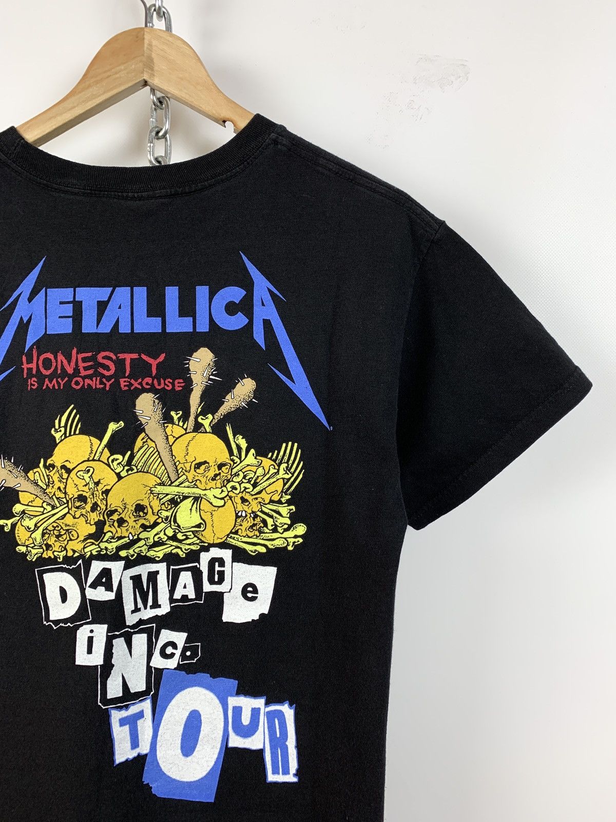Band Tees 2007 Vintage Metallica Damage Inc Tour Band T-Shirt Size US S / EU 44-46 / 1 - 5 Thumbnail