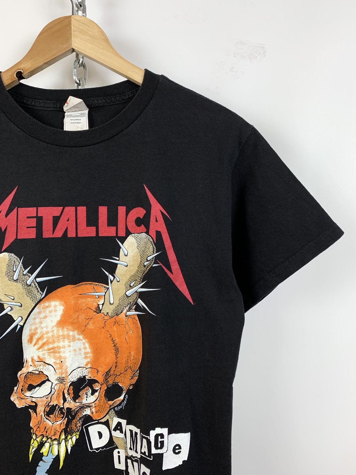 Band Tees 2007 Vintage Metallica Damage Inc Tour Band T-Shirt Size US S / EU 44-46 / 1 - 6 Thumbnail