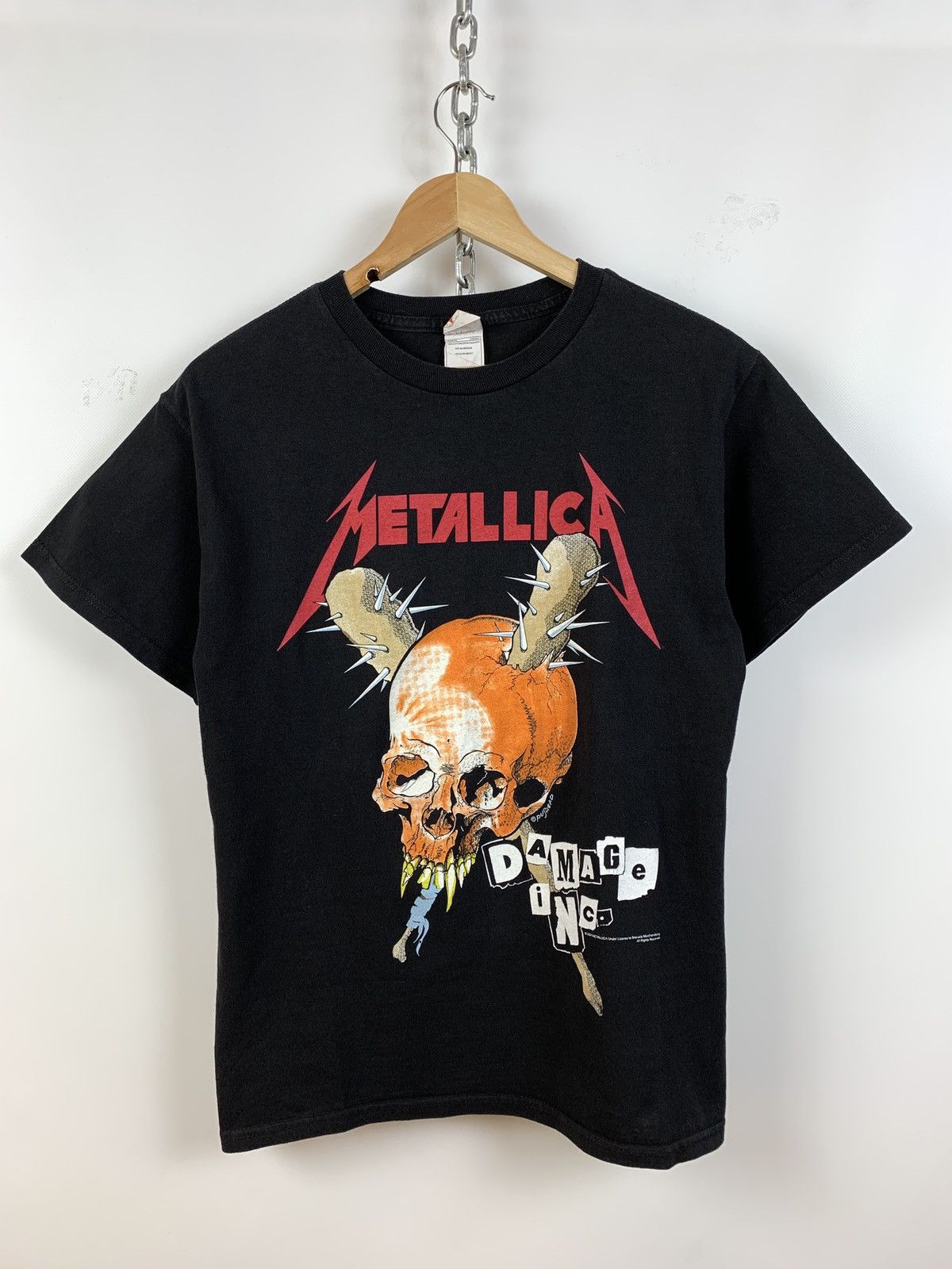 Band Tees 2007 Vintage Metallica Damage Inc Tour Band T-Shirt Size US S / EU 44-46 / 1 - 1 Thumbnail
