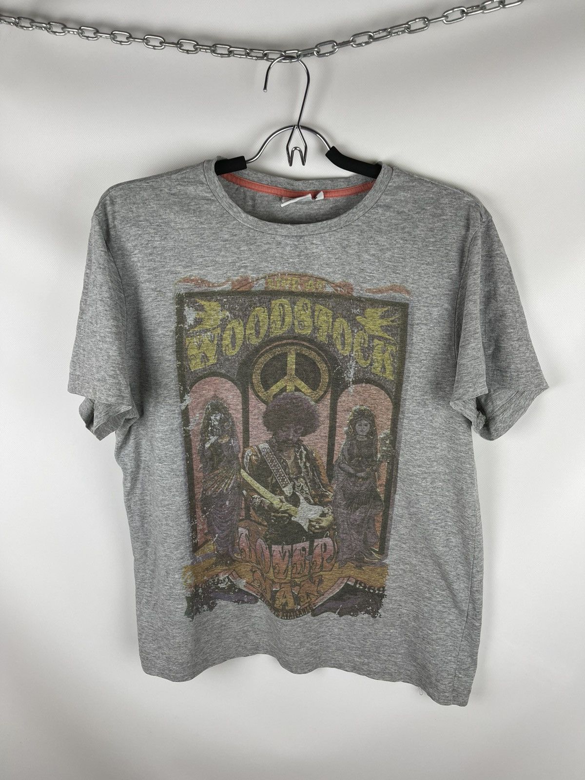 Band Tees Jimi Hendrix 2010 vintage Woodstock lover man band tee Size US L / EU 52-54 / 3 - 1 Thumbnail