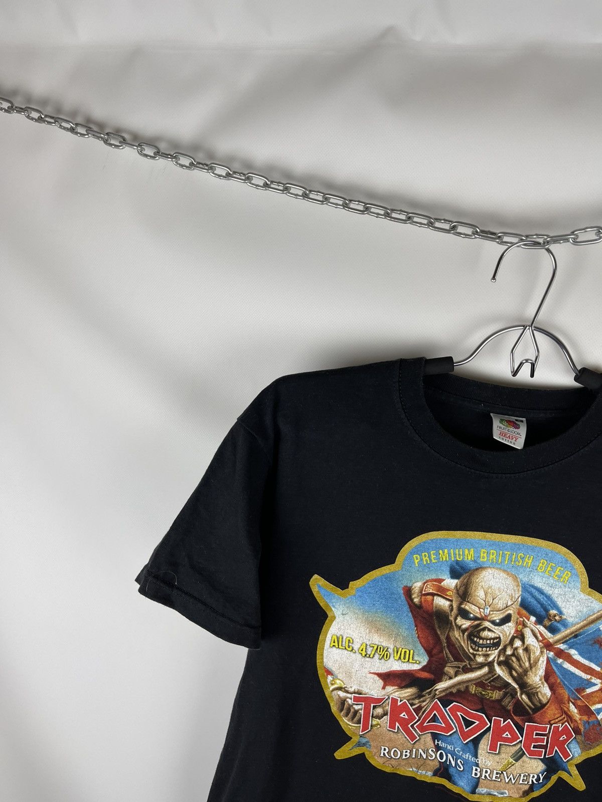 Band Tees Iron Maiden 2013 Trooper Beer vintage band tee shirt Size US M / EU 48-50 / 2 - 3 Thumbnail
