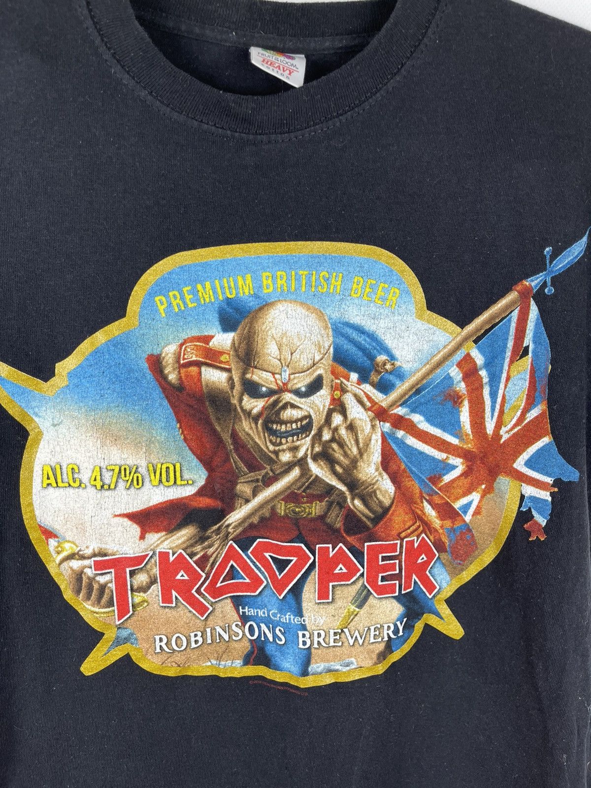Band Tees Iron Maiden 2013 Trooper Beer vintage band tee shirt Size US M / EU 48-50 / 2 - 5 Thumbnail
