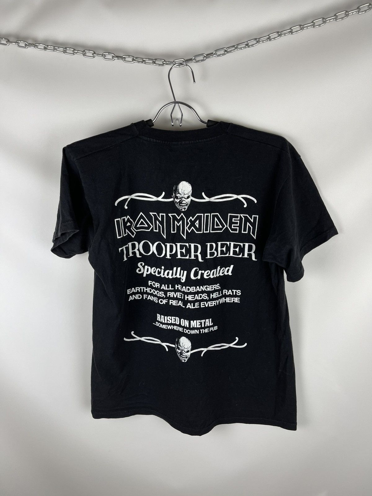 Band Tees Iron Maiden 2013 Trooper Beer vintage band tee shirt Size US M / EU 48-50 / 2 - 2 Thumbnail