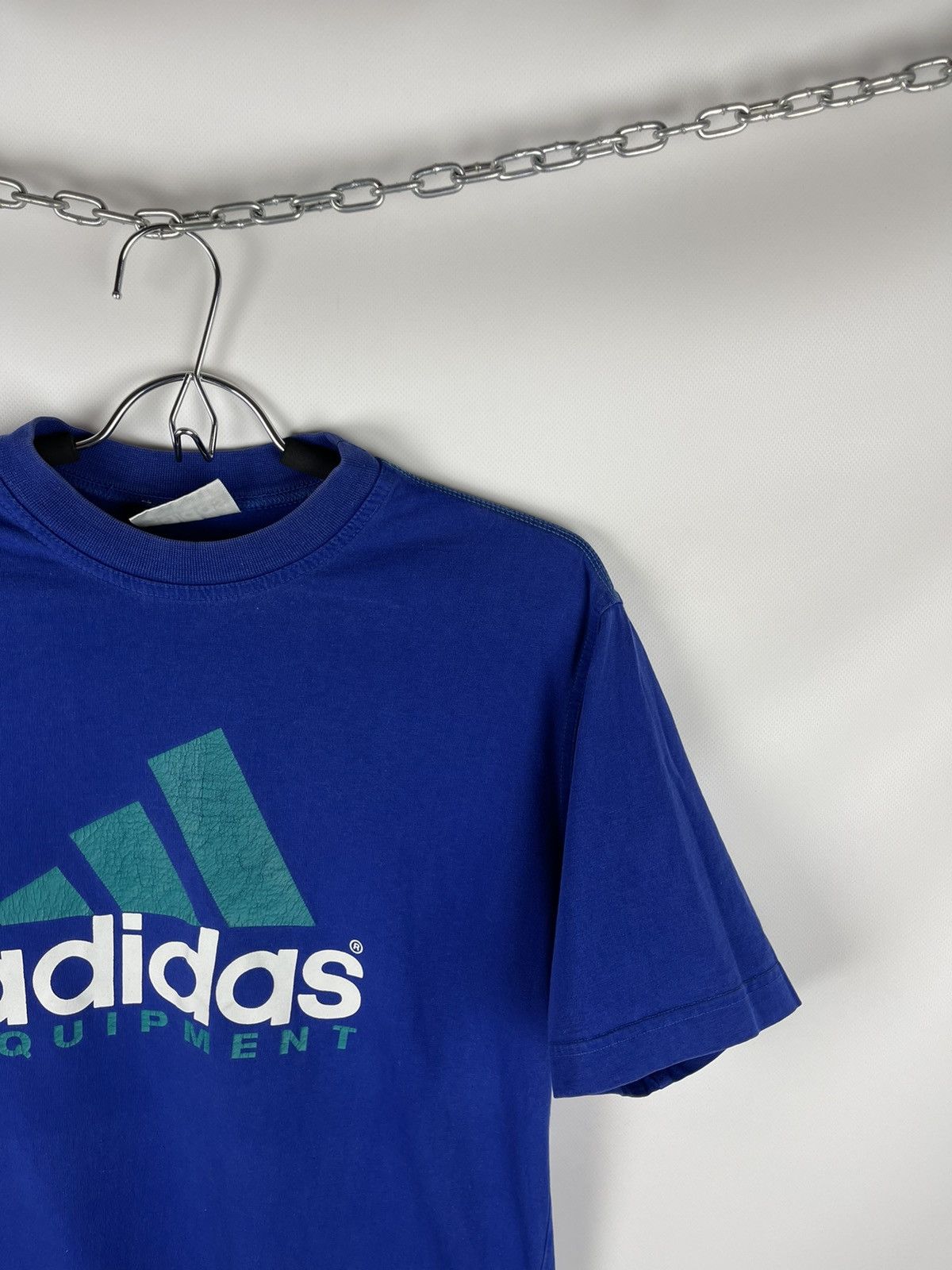 Adidas Adidas Equipment vintage 90s big logo ss tee shirt Size US M / EU 48-50 / 2 - 3 Thumbnail