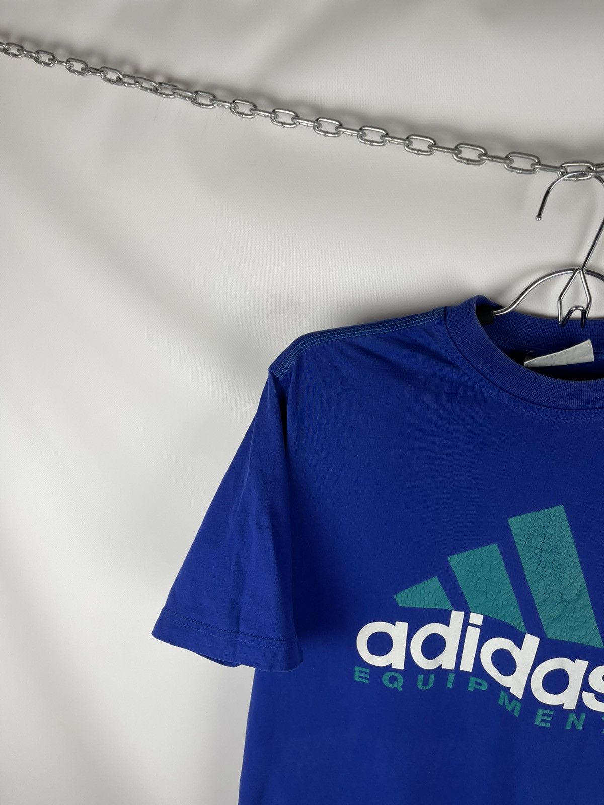 Adidas Adidas Equipment vintage 90s big logo ss tee shirt Size US M / EU 48-50 / 2 - 2 Thumbnail