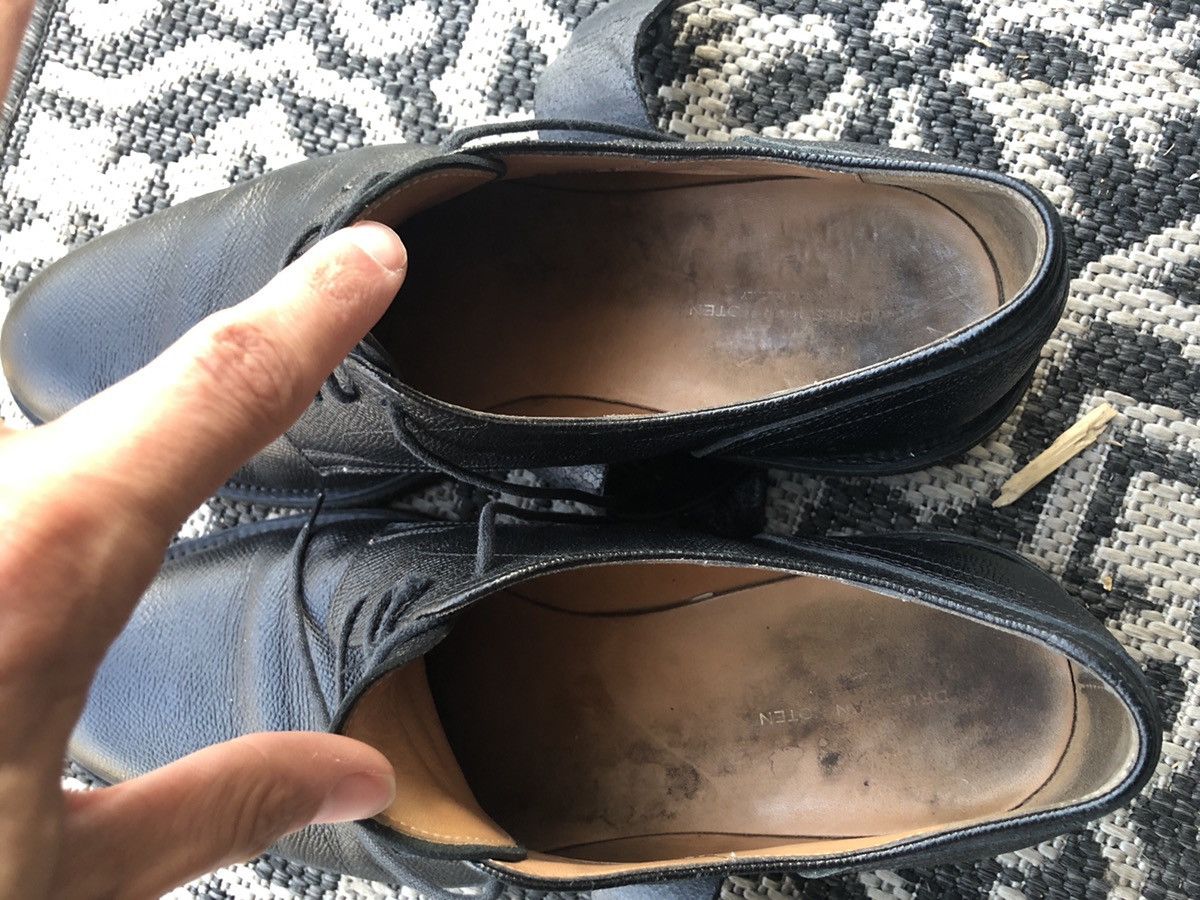 Dries Van Noten Dries Van Noten LEATHER SHOES 43 1/2 Size US 10.5 / EU 43-44 - 6 Thumbnail