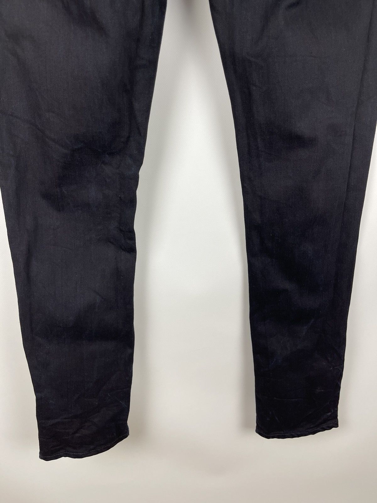 Nudie Jeans Nudie Jeans Grim Tim black ring faded organic cotton jeans Size US 30 / EU 46 - 10 Thumbnail