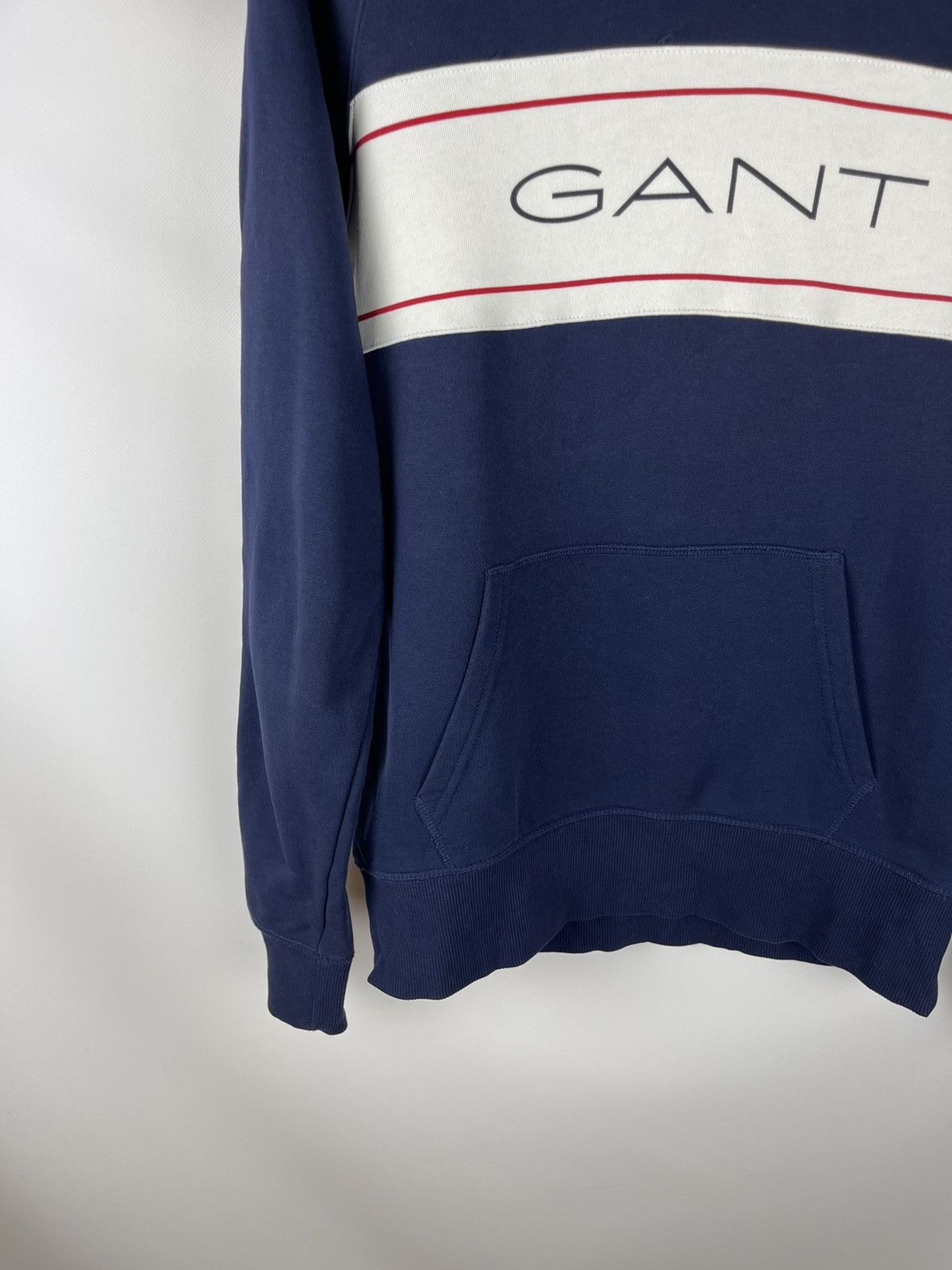 Gant Gant big logo navy hooded jacket hoodie sweatshirt Size US S / EU 44-46 / 1 - 5 Thumbnail