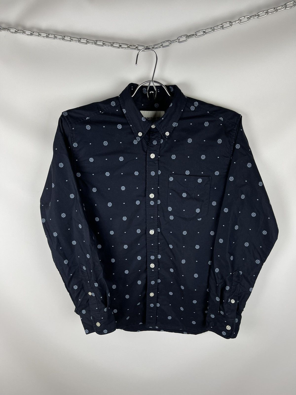 Carhartt Carhartt WIP X’ long sleeve Fleming shirt pattern Size US S / EU 44-46 / 1 - 1 Thumbnail