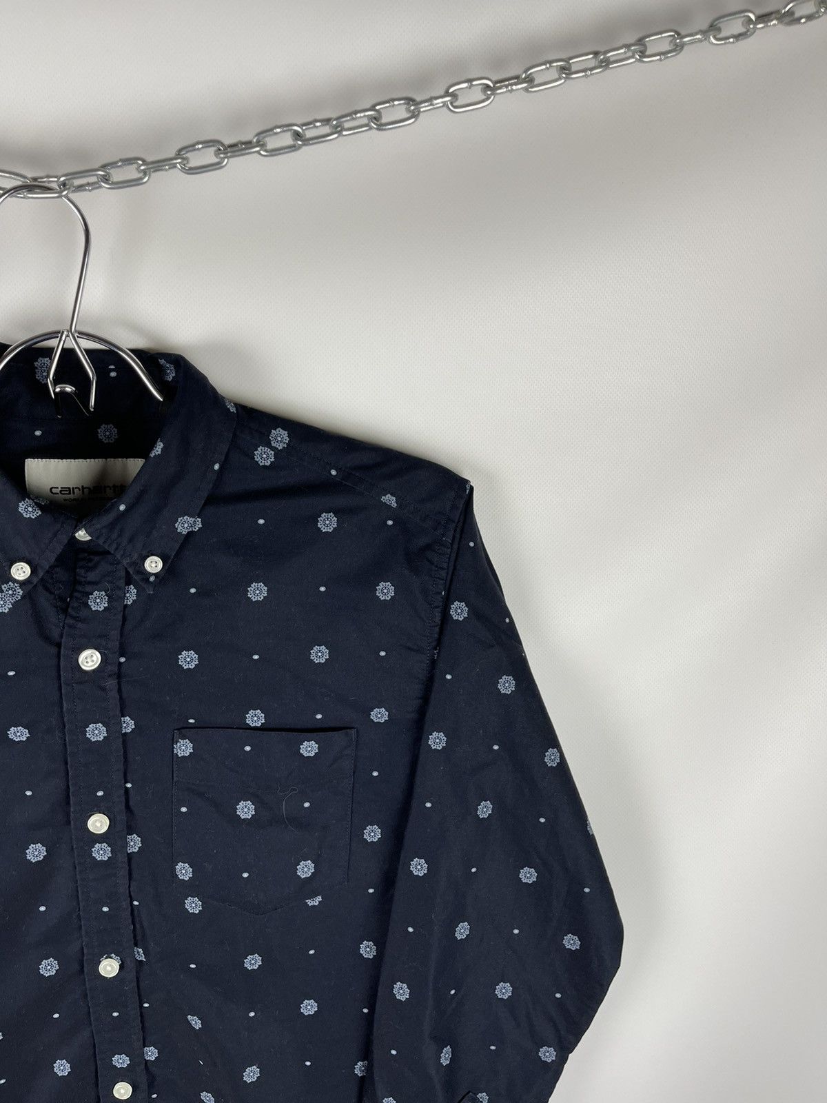 Carhartt Carhartt WIP X’ long sleeve Fleming shirt pattern Size US S / EU 44-46 / 1 - 3 Thumbnail