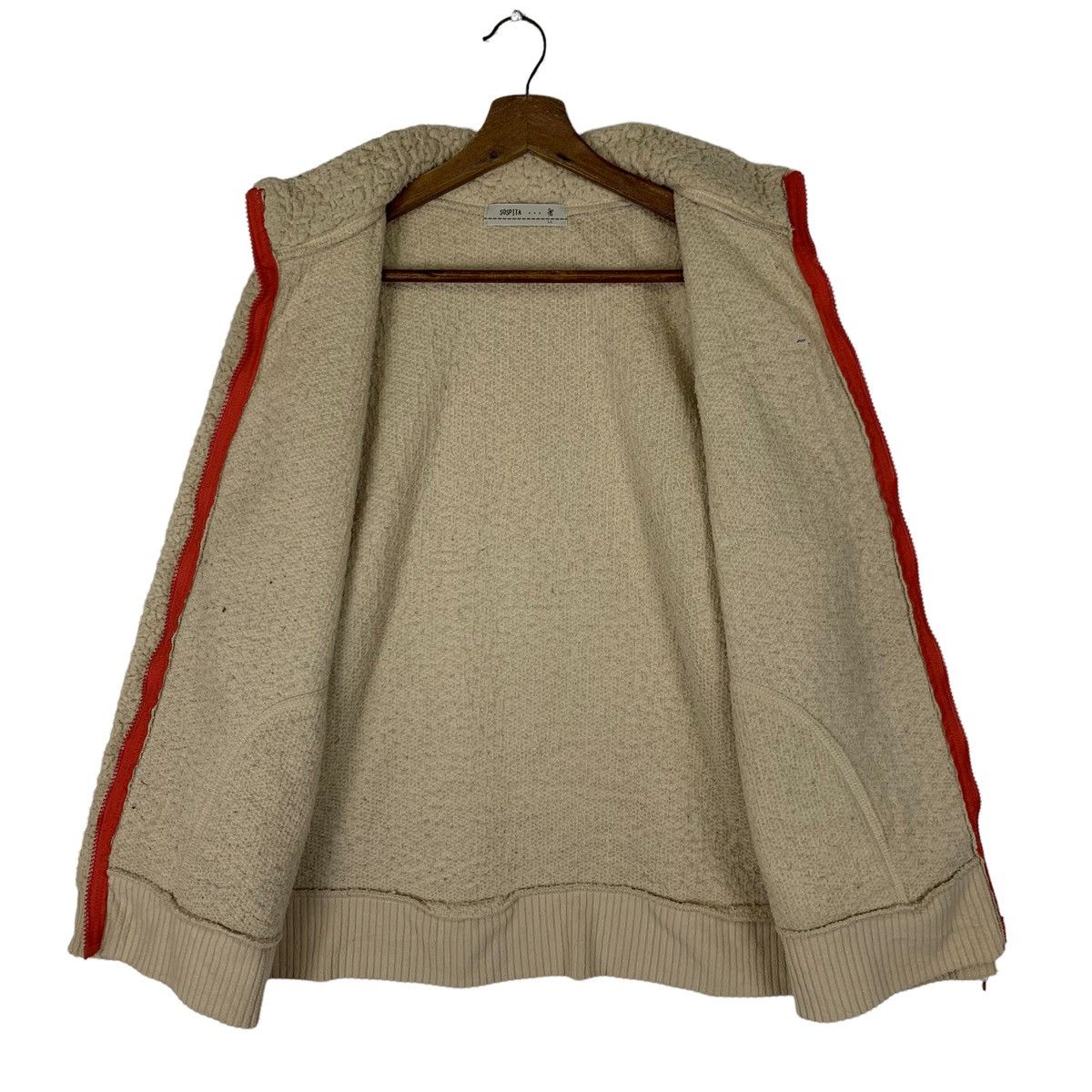 Japanese Brand Vintage Sospita Retro X Sherpa Zipper Jacket Size US L / EU 52-54 / 3 - 5 Thumbnail