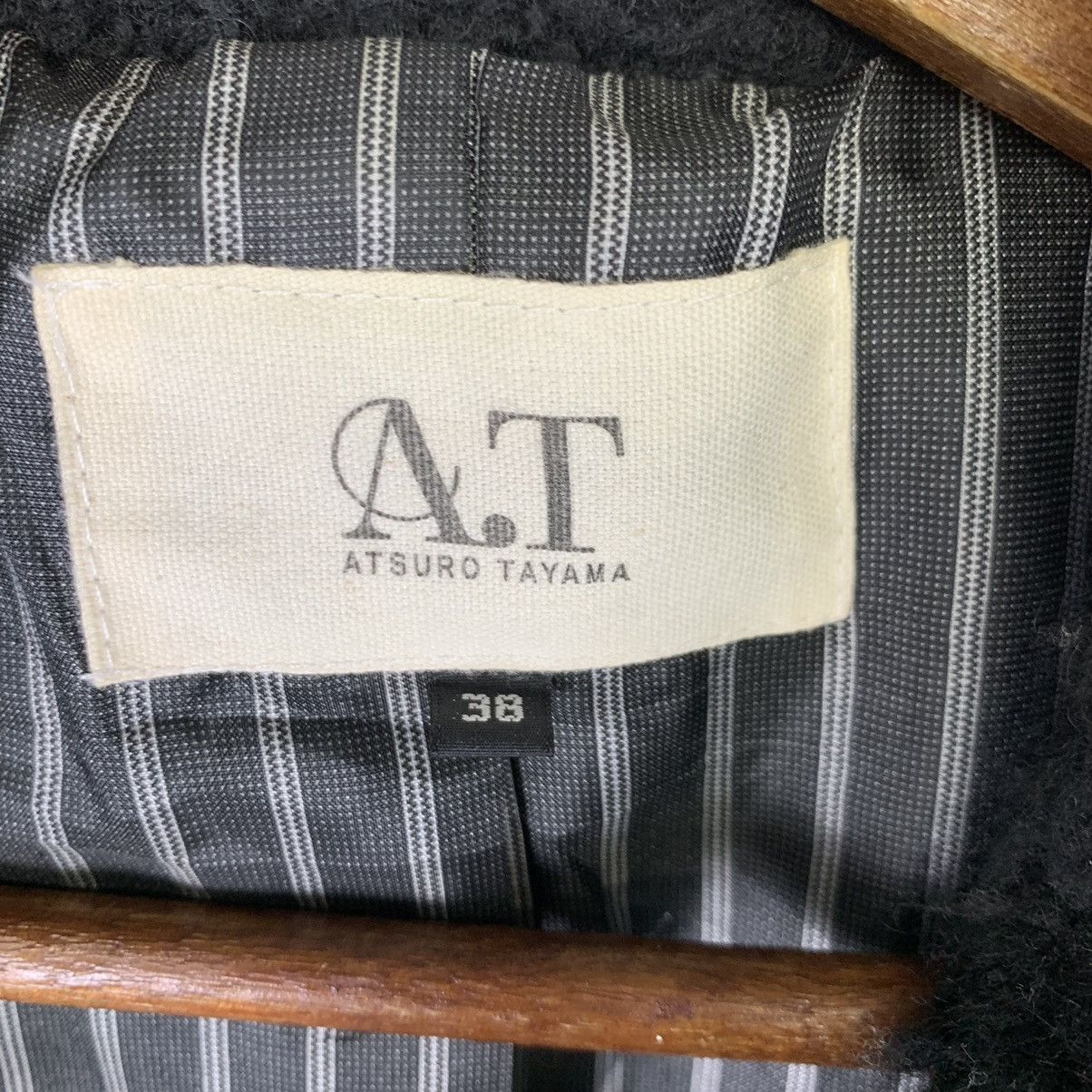 Japanese Brand Atsuro Tayama Designer Japan Wool Trench Jacket Size US L / EU 52-54 / 3 - 7 Thumbnail