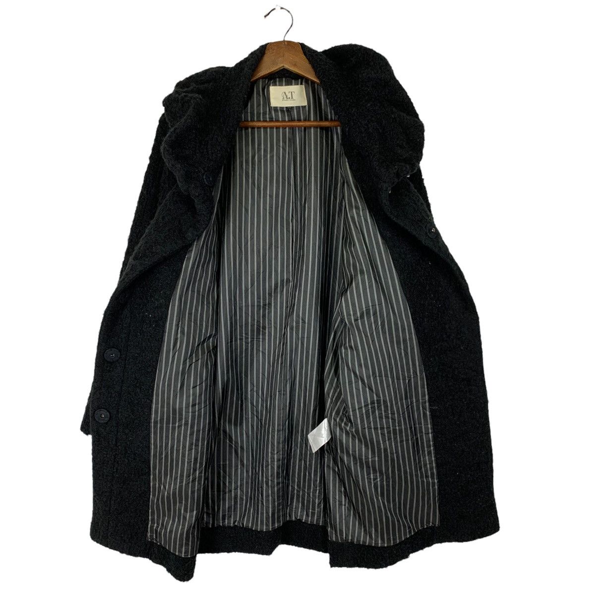 Japanese Brand Atsuro Tayama Designer Japan Wool Trench Jacket Size US L / EU 52-54 / 3 - 5 Thumbnail