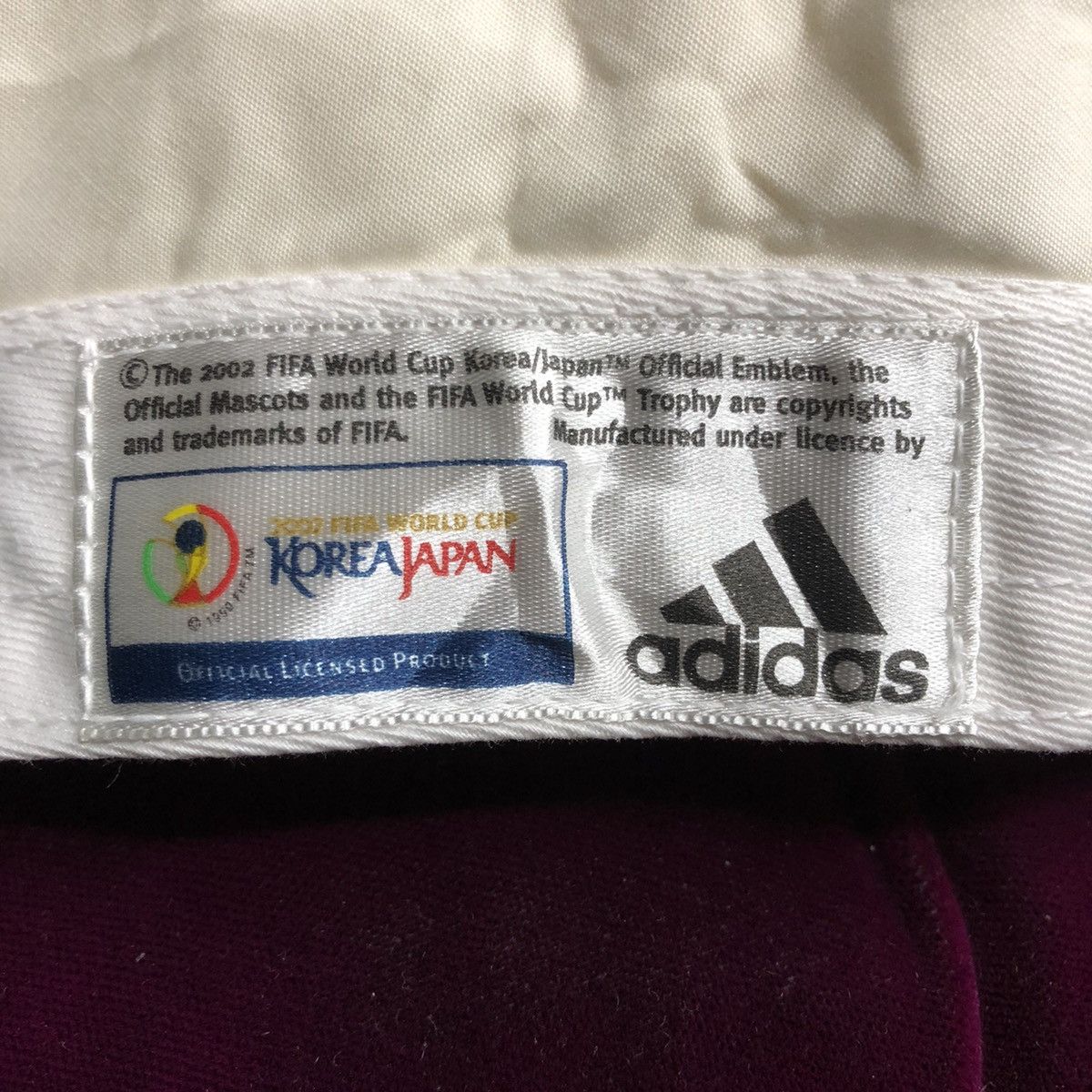 Vintage Vintage 2002 Fifa World Cup Adidas Hat Size ONE SIZE - 4 Thumbnail
