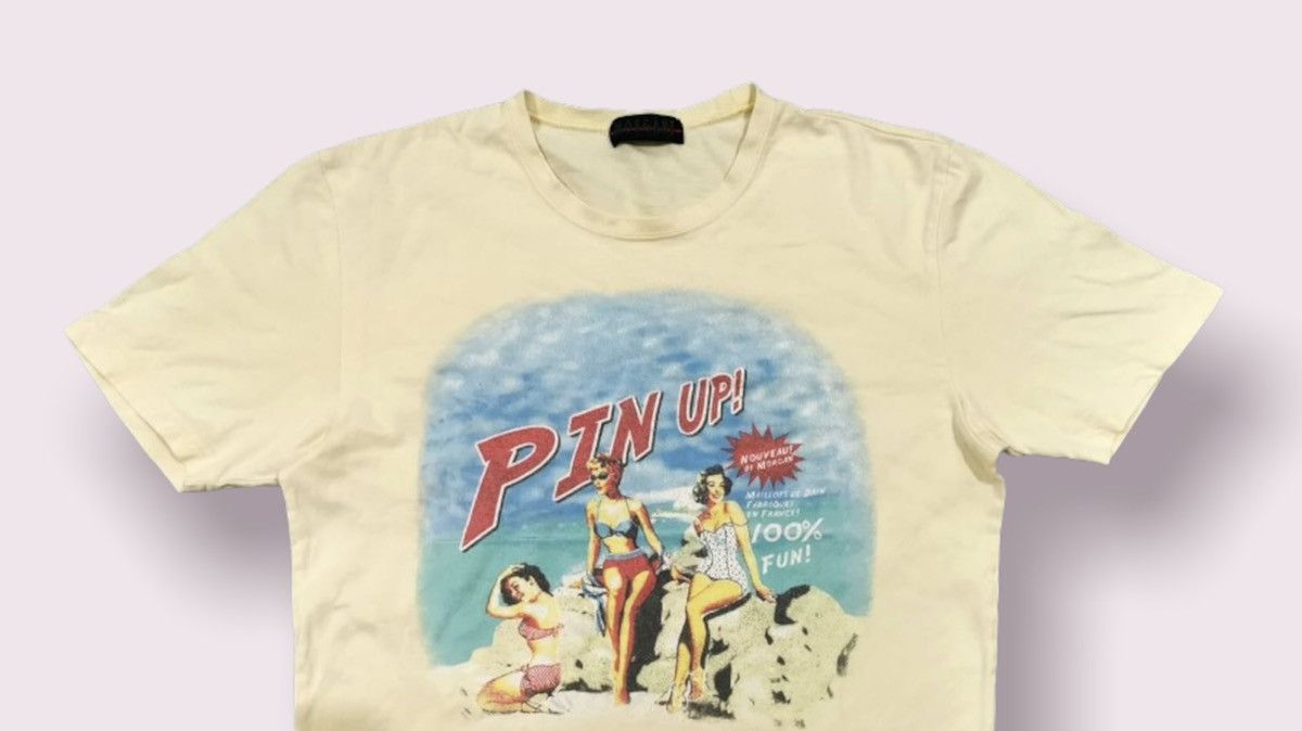 Morgan Homme Morgan De Toi Homme Retro Pin Up Girls Poster Shirt Size US S / EU 44-46 / 1 - 2 Thumbnail