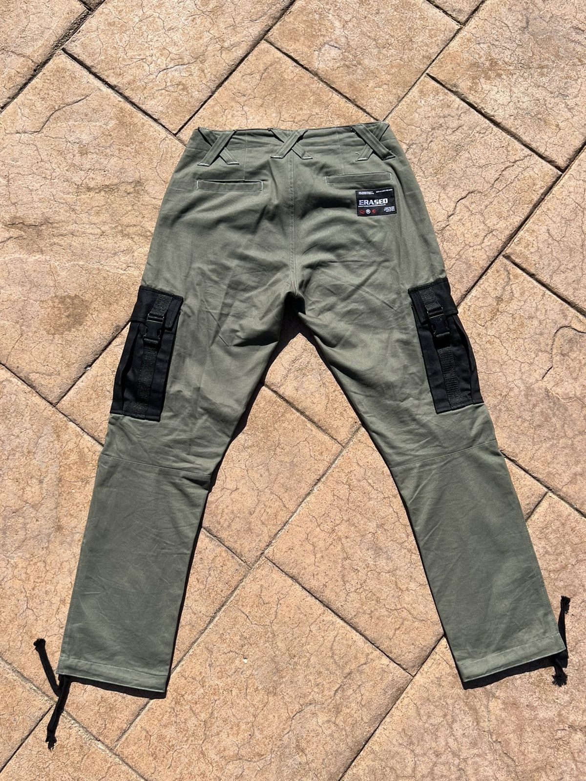 Vintage Erased Project Sage Green Military Cargo Pants 30 Grailed