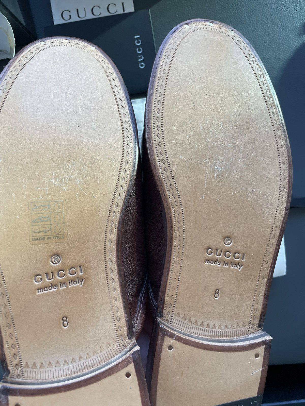 Gucci Limited Edition Iconic Classic Leather Sandal Shoes 100% New Size US 8.5 / EU 41-42 - 10 Thumbnail