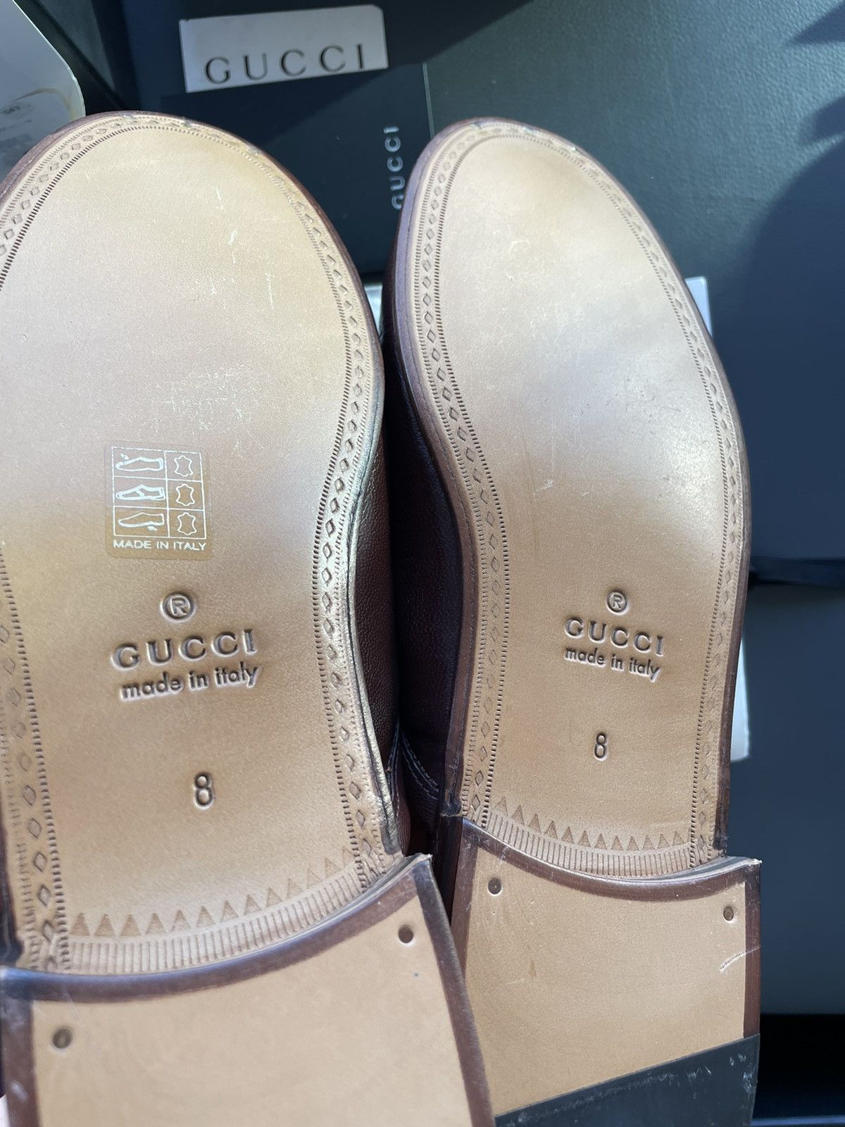 Gucci Limited Edition Iconic Classic Leather Sandal Shoes 100% New Size US 8.5 / EU 41-42 - 9 Thumbnail